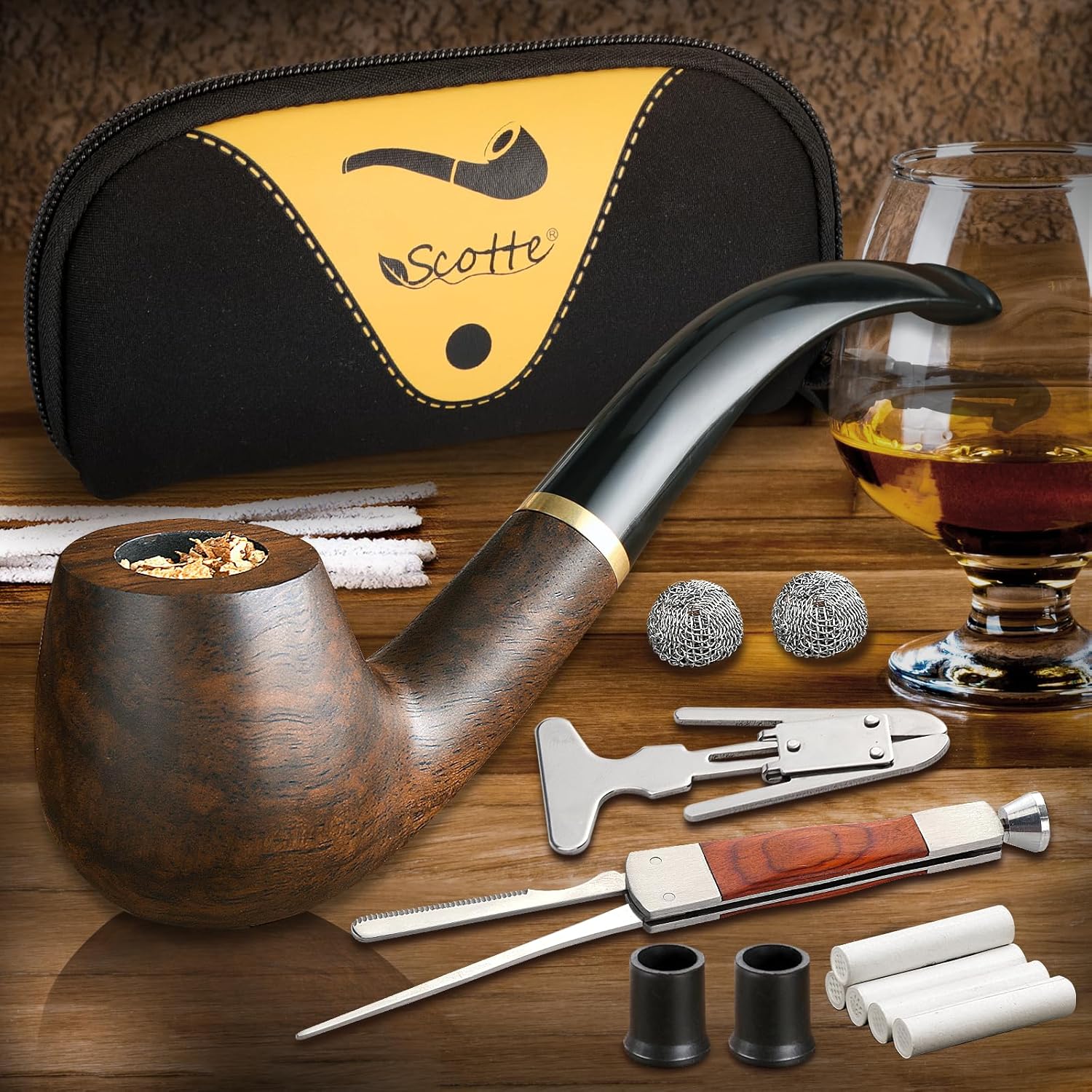 Smoker Box Wood Chip - Pipe à tabac faite à la