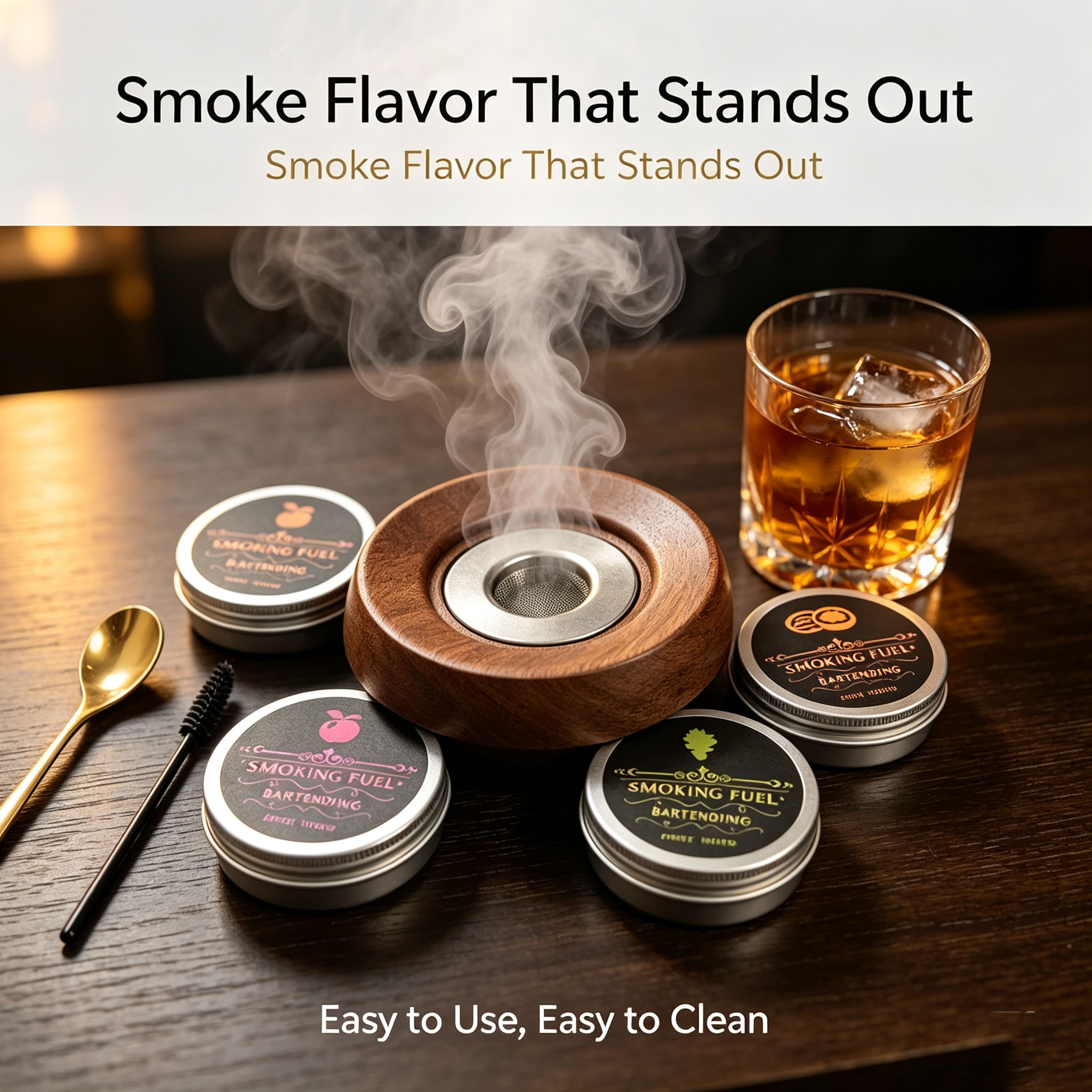 Kit de fumage pour cocktails,  - Smoker Box Wood Chip avis et prix