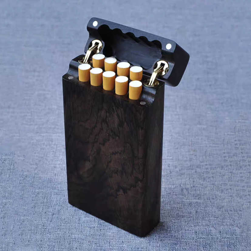 Étui à cigarettes en bois d'éb - Smoker Box Wood Chip avis et prix