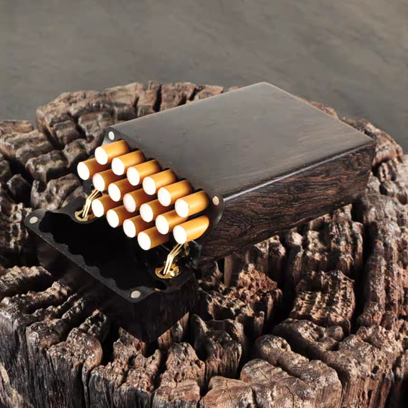 Étui à cigarettes en bois d'éb - Smoker Box Wood Chip avis et prix